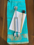 Caribbean calcite, 136.1hz, Silver, Crystal Tuning Fork