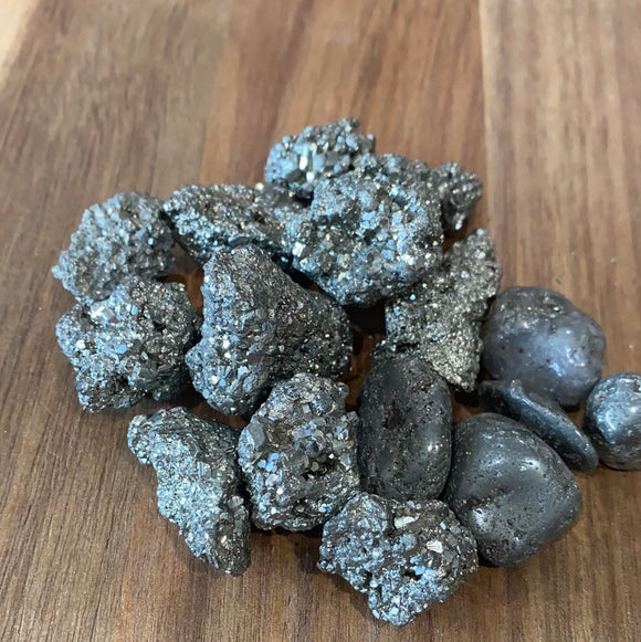 Pyrite Tumble Stones