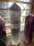 Rainbow Fluorite Points