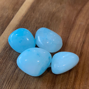 Blue Aragonite Tumble Stones