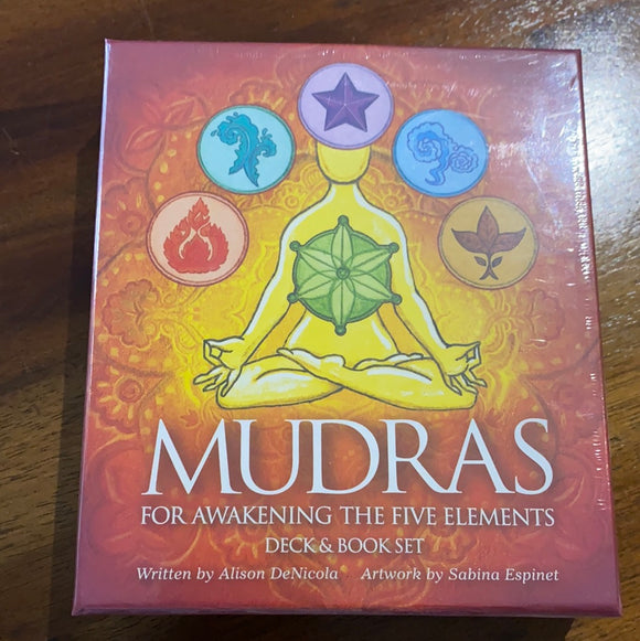 Mudras for Awakening The Five Elements Deck & Book Set