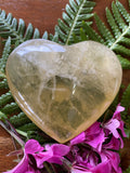 Citrine Heart Large