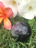 Rainbow Fluorite Sphere