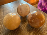 Cherry Blossom Agate Spheres