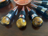 Tigers Eye Wine Stoppers