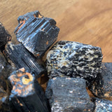 Black Tourmaline Tumbles Stones