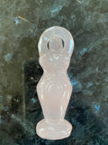 Rose Quartz Goddess Statue