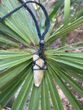 Bumblebee Jasper & Hematite Macramé Necklace