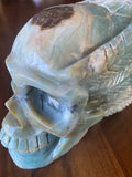 Caribbean Calcite Skull Large