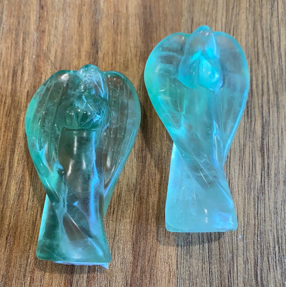 Green Fluorite Angels