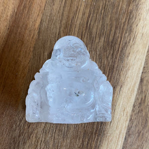 Clear Quartz Buddha