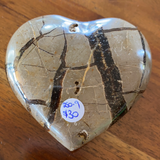 Septarian heart