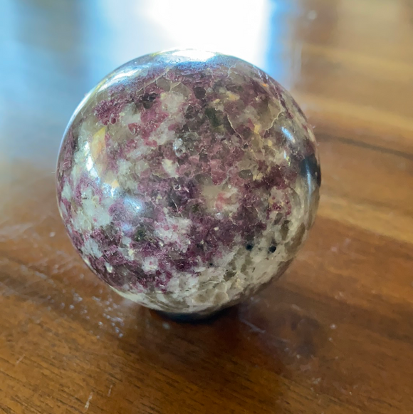 Pink Tourmaline Sphere