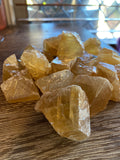 Honey Calcite Raw Tumble Stones