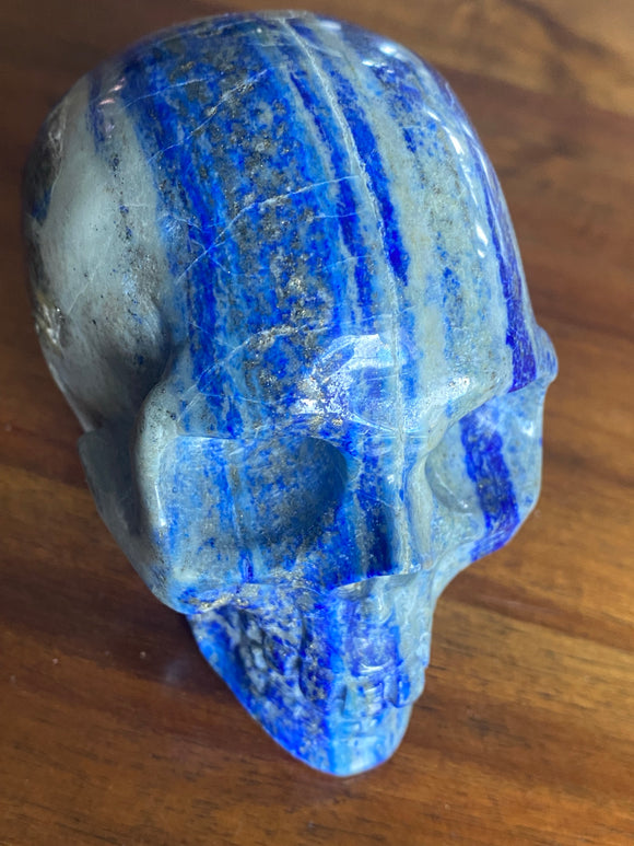 Lapis Lazuli Skull