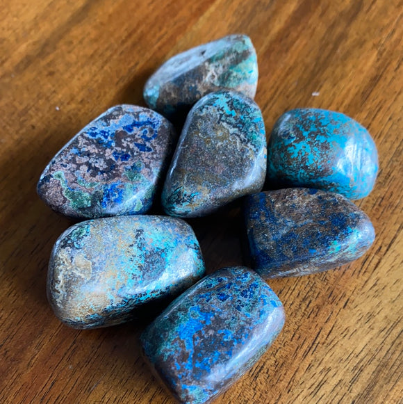 Shattuckite Tumble Stones