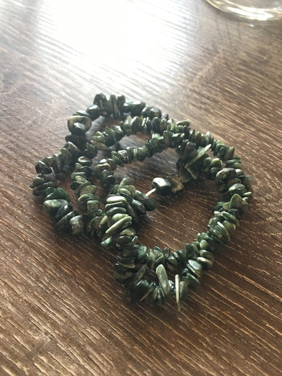 Jewelry Seraphinite Crystal Chip Bracelets