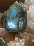 Labradorite Hearts Lge