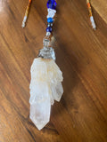 Candle Quartz Ganesha Crystal Hanger