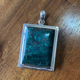 Shattuckite Pendant