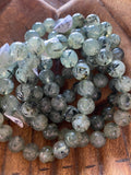 Rutile Prehnite Bracelets