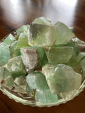 Green Calcite Tumble Stones