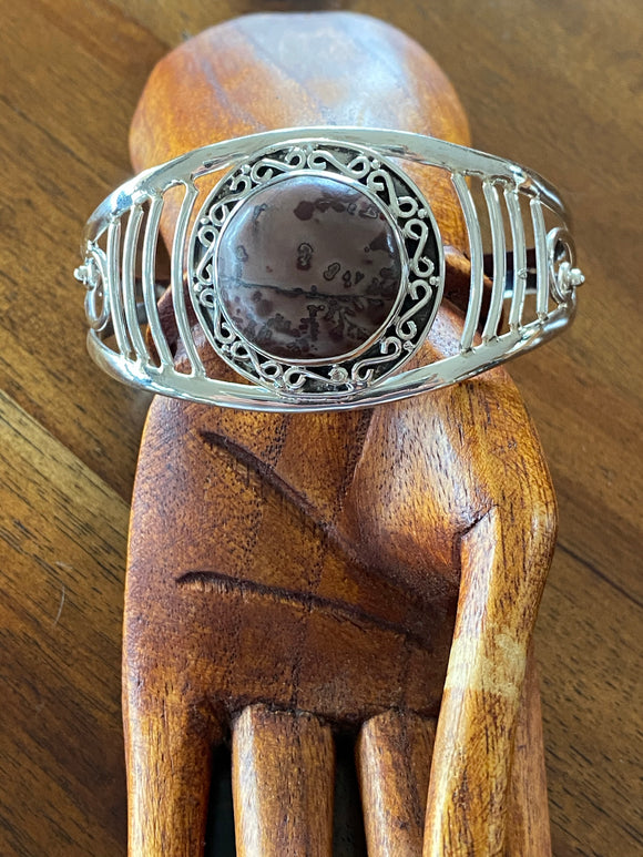 Fossil Jasper Cuff