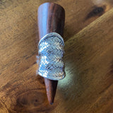 Sterling Silver Adjustable Ring