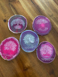 Agate Slices Pink