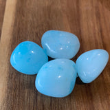 Blue Aragonite Tumble Stones