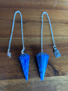 Sodalite Pendulums