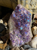 Angel Aura Amethyst Cluster