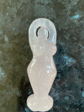 Rose Quartz Goddess Statue