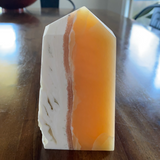 Orange Calcite Tower