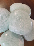 Amazonite Hearts