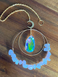 Crystal Moon Sun Catcher
