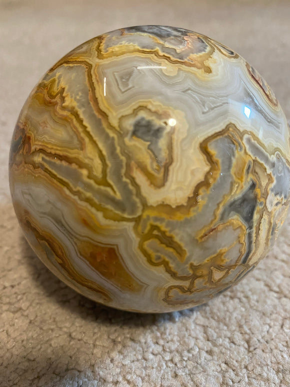 Crazy Lace Agate Spheres