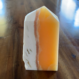Orange Calcite Tower
