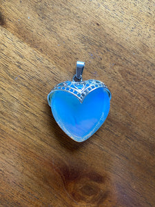 Crystal Heart Pendants