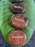 Mahogany Obsidian Flats Palmstones