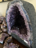 Amethyst Geode Cave with Cacoxenite