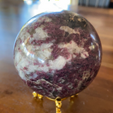 Pink Tourmaline Sphere