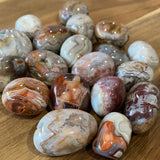 Red Crazy Lace Agate Tumbles Stones