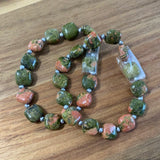 Bracelets Unakite