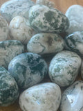 Moss Agate Tumble Stones