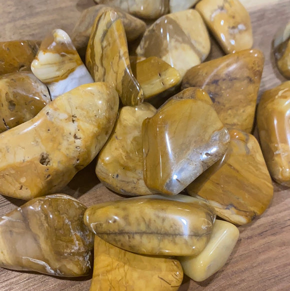 Yellow Jasper Tumble Stones