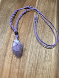 Spirit Quartz Macramé Necklace