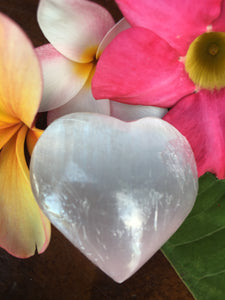 Heart Selenite