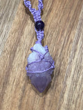 Spirit Quartz Macramé Necklace