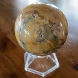 Crazy Lace Agate Sphere